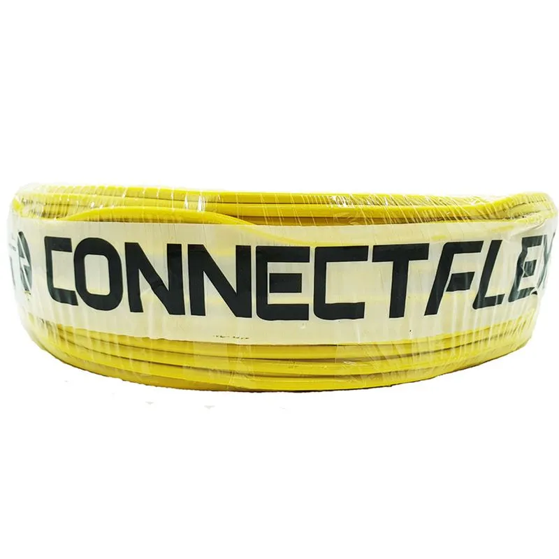 Fio Cabo Flexível com até 750V 2,5mm Amarelo 100 metros (Disponibilidade: Imediata)