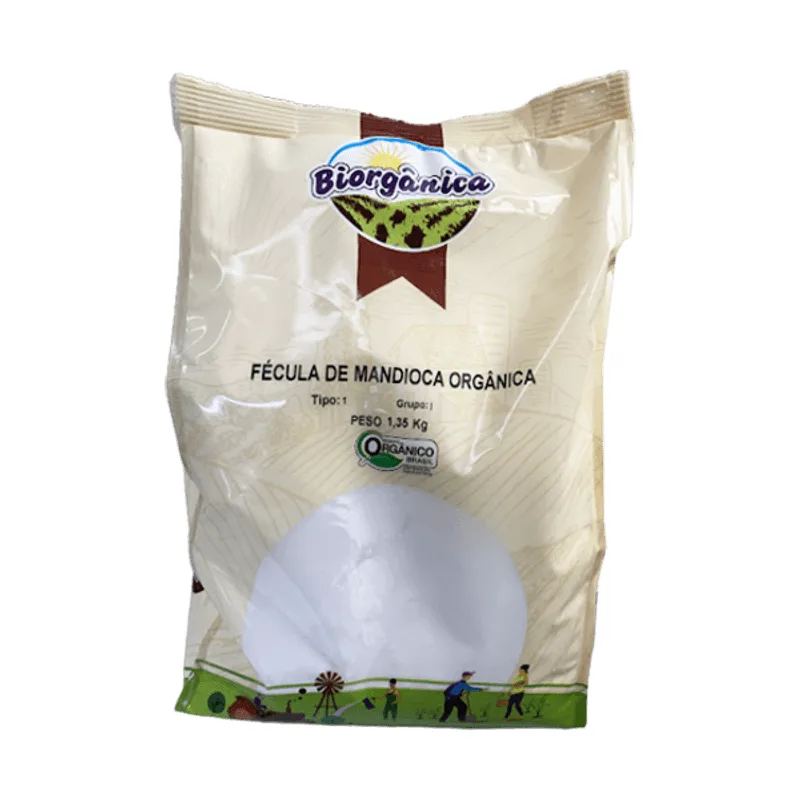 Fécula De Mandioca Orgânica Biorgânica 1,35kg