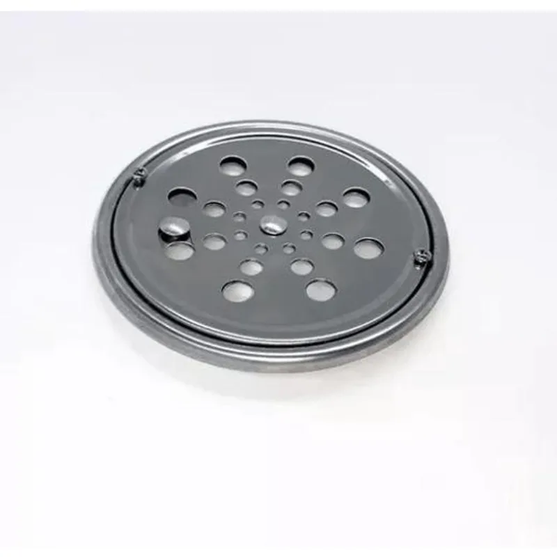 Ralo Inox Com Caixilho 0,10 -Redondo