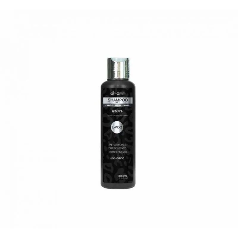 Dhonn Shampoo Men 300ml - Dhonna Cosmetics