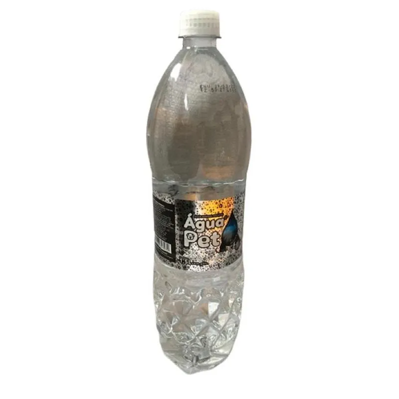 Água Pet Com 6 Unidades De 1.5 L Cada.