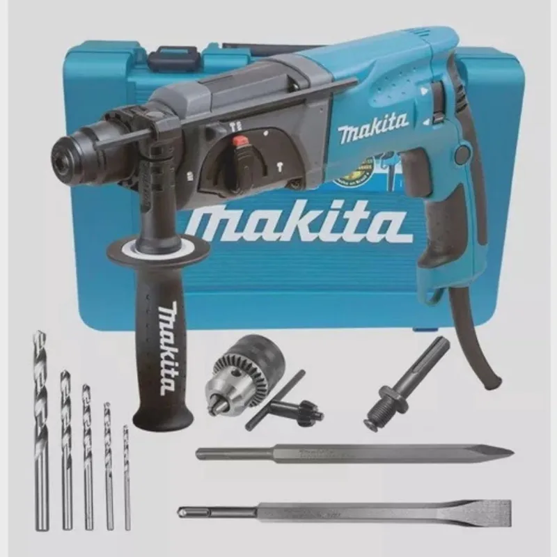 Martelete Rompedor Perfurador Sds Hr2470 800w Completo C Mandril Adaptador - Makita