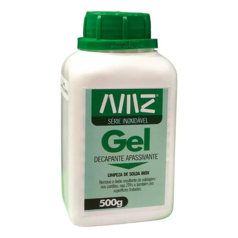 Gel Decapante Passivante Para Inox 500g