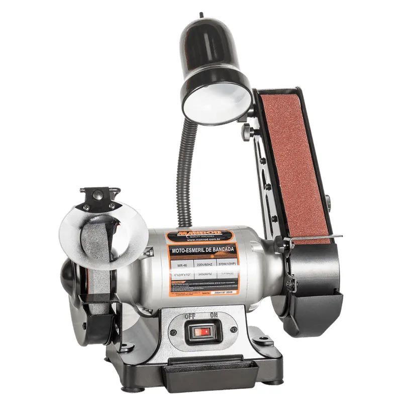 Moto Esmeril + Lixadeira Hobby 370W MR-46 Manrod - 220V Mono