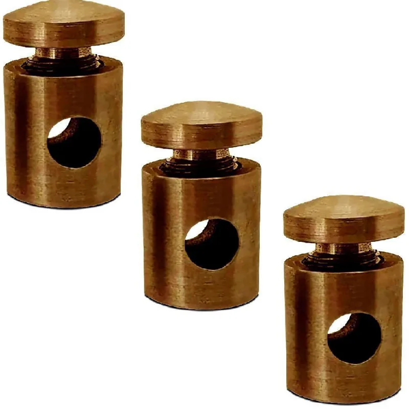 Kit Com 3 Desviador De Cabo Para Pendentes Lustre Cobre