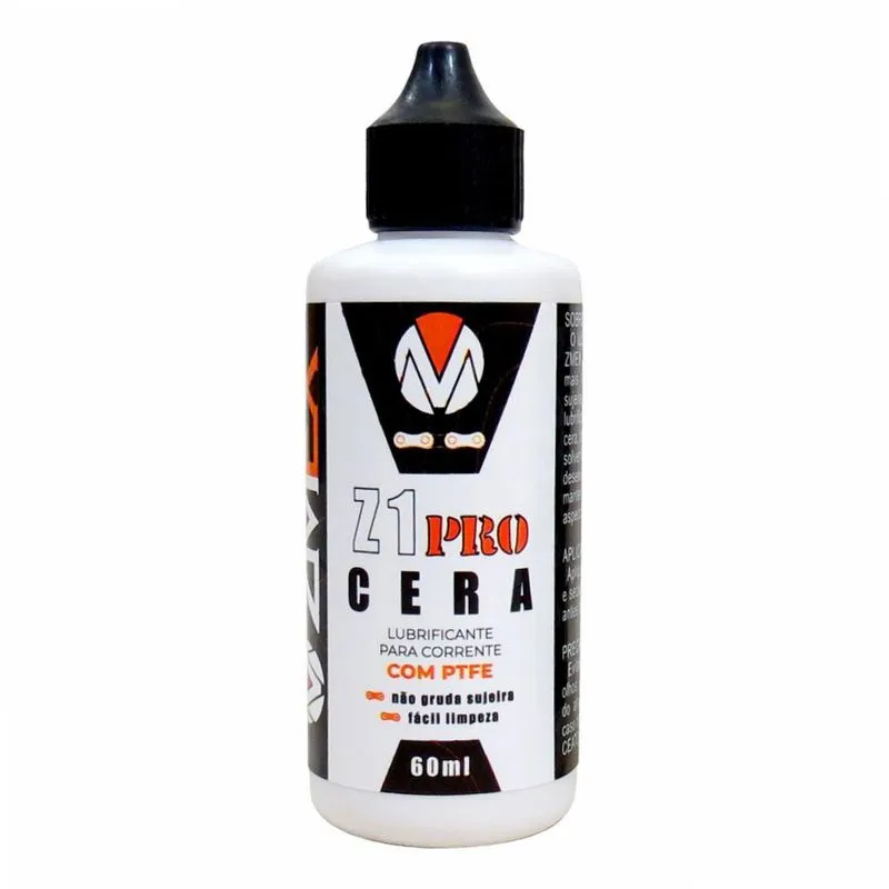 Lubrificante Cera De Corrente Bike Zmex Z1 Pro Ptfe 60ml