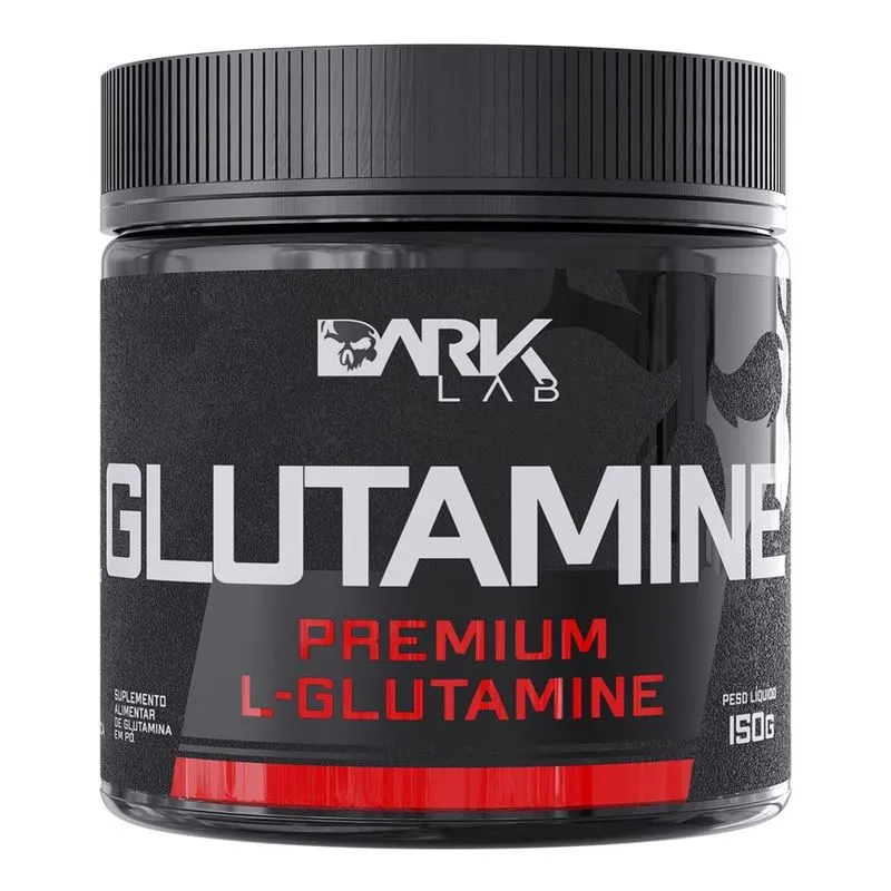 Glutamina 150g Dark Lab Suplemento para Recuperação Muscular