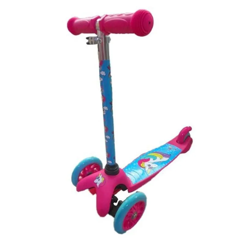Patinete Unicornio Com Ajuste - Ricbrinc 18292