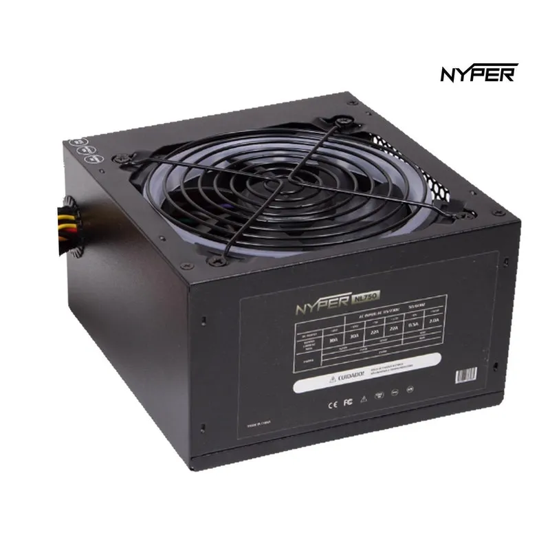 Fonte Gamer Nyper 750W Real N750 Com Rgb