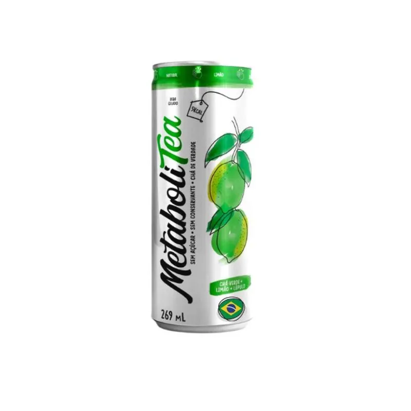 Metabolitea Pack 6 Latas De 250ml Limão - Leve Chá