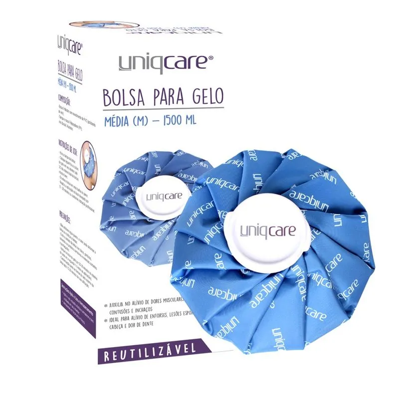 Bolsa de gelo M 1500ML uniqcare