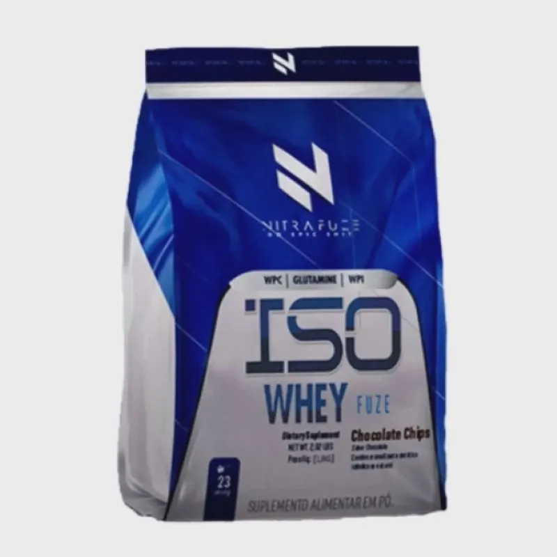 Whey Protein - Iso Whey Fuze 920g - Sabor Chocolate Chips - Under Labz