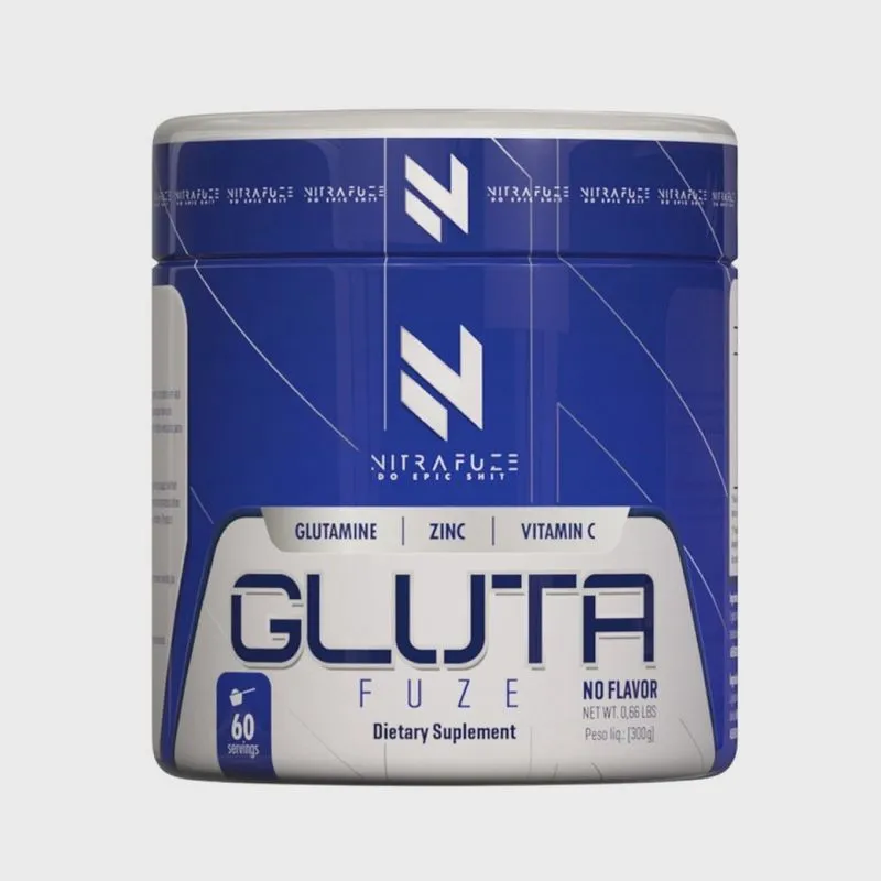 Gluta Fuze - Glutamina Com Vitamina C Gluta Fuze