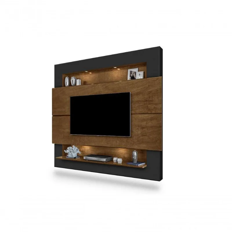 Painel Suspenso Riviera 217cm Com Led Para Tv Até 75 Polegadas Luapa Móveis