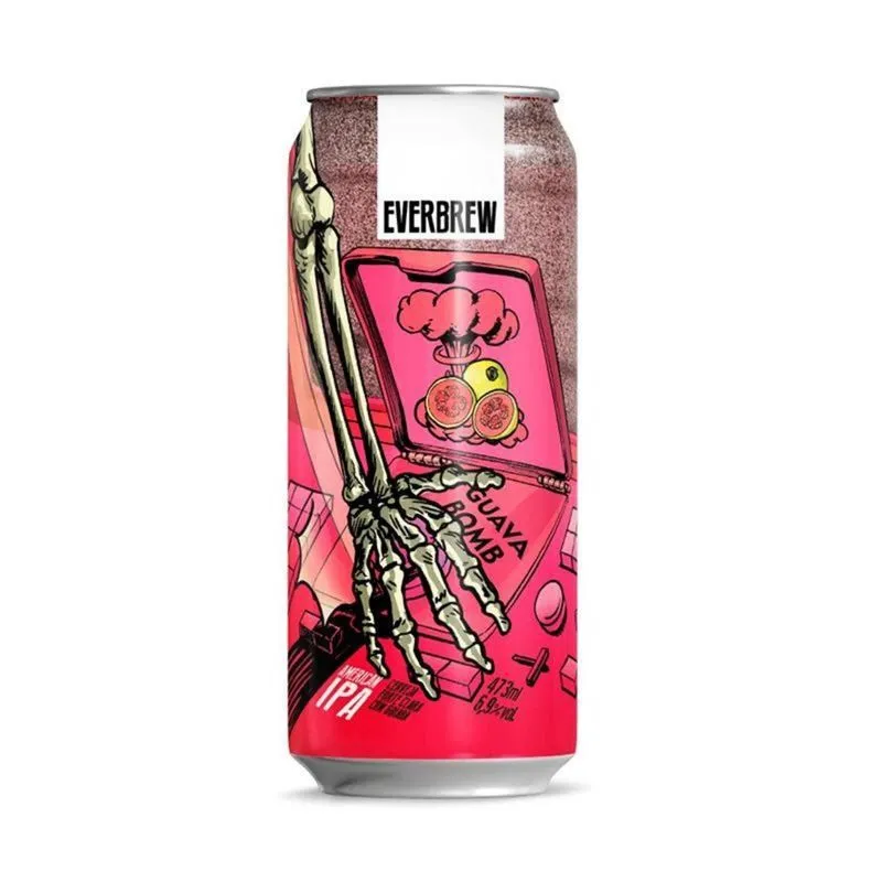 Everbrew Guava Bomb Lata 473 ml