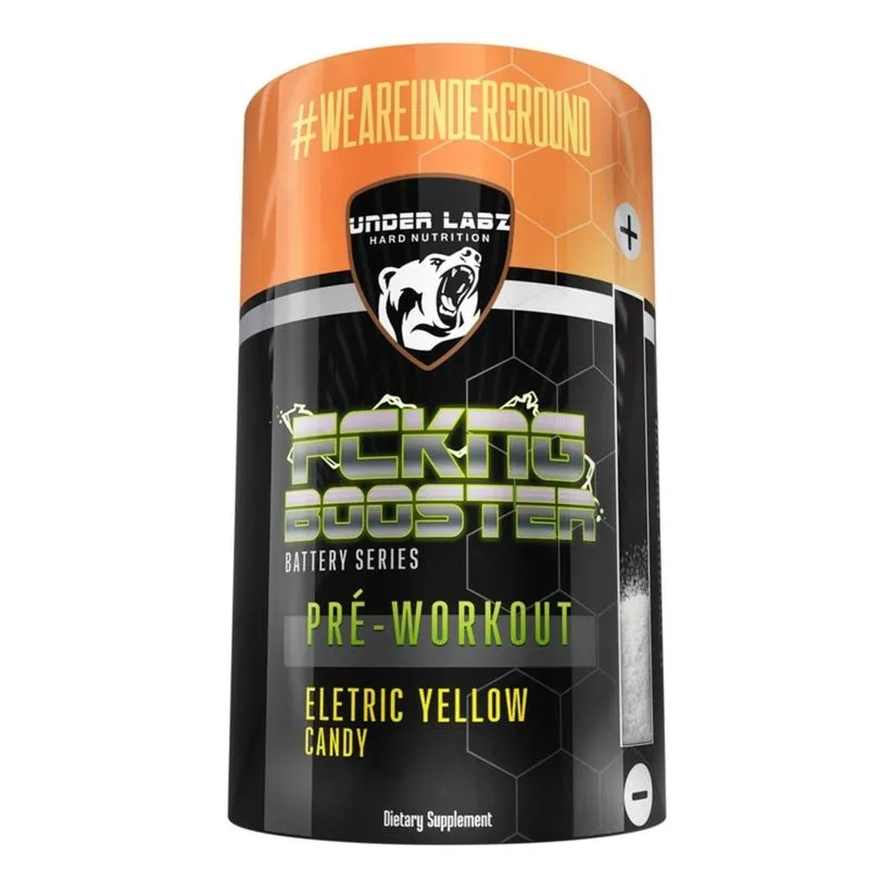 Pré-Treino Fckng Booster Under Labz Yellow Candy 600g