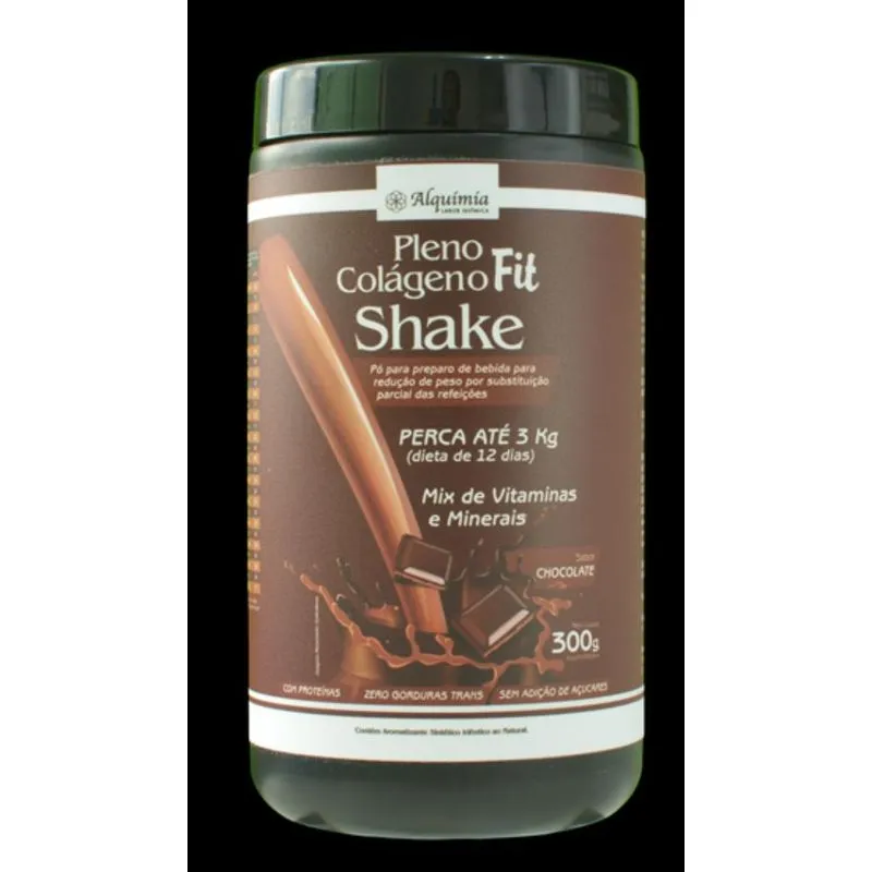 Pleno Colágeno Fit Shake 300gr - Alquimia Chocolate