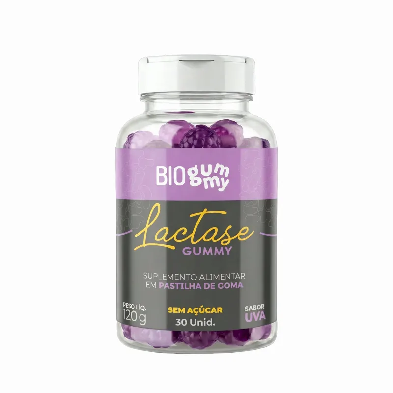 Lactase em goma