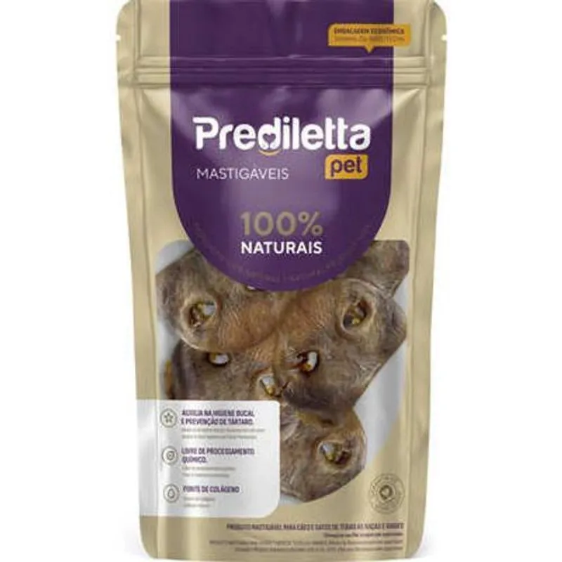 Prediletta Pet Petisco Natural Focinho Suíno Cães 10