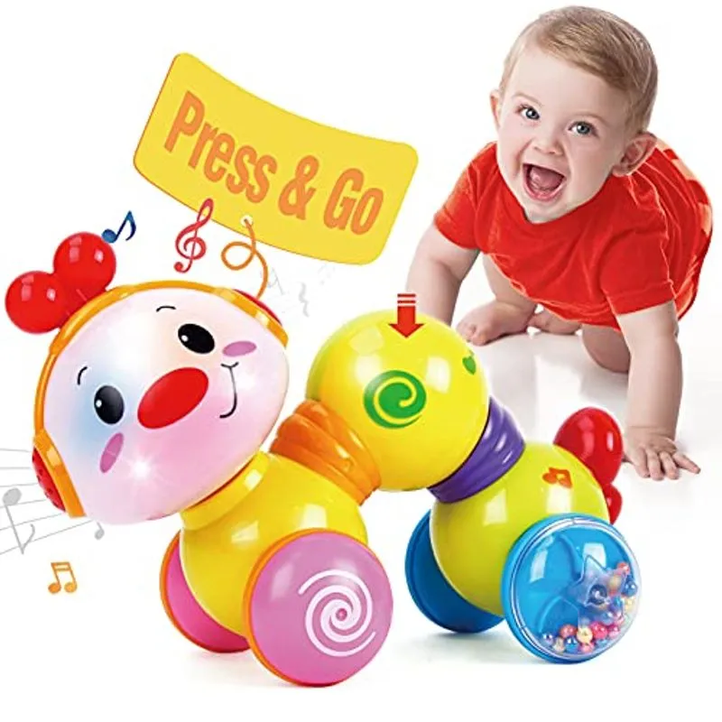 Baby Toys 6 A 12 Meses - Musical Ilumine Pressione E Vá