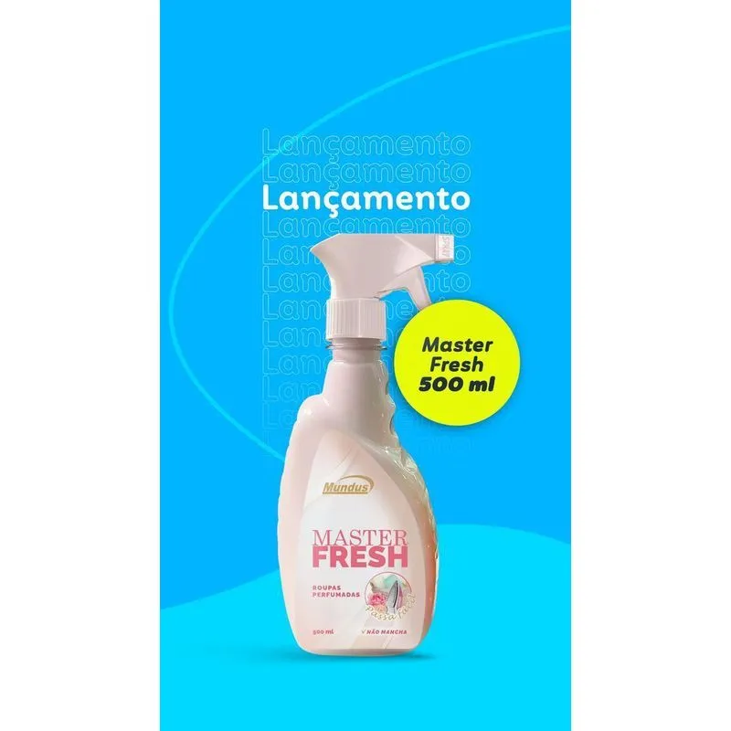 Masterfresh Roupas Perfumadas - Elimina Odores E Preserva