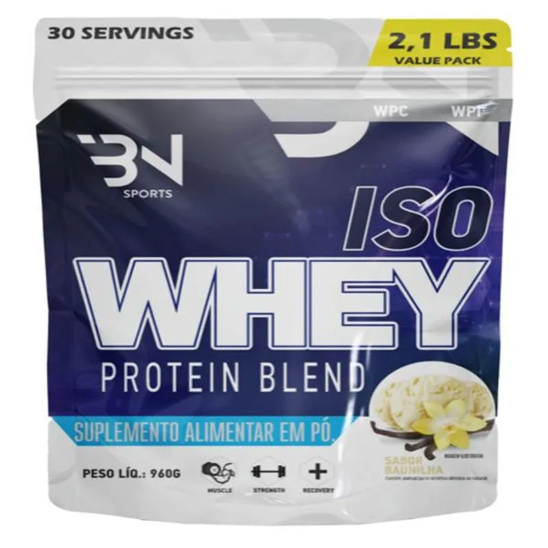 Iso Whey Protein Blend Baunilha 960gr