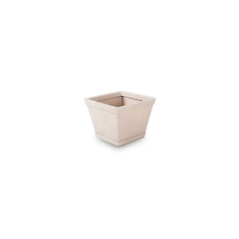 VASO TRAPÉZIO CLÁSSICO 25 BRANCO MÁRMORE