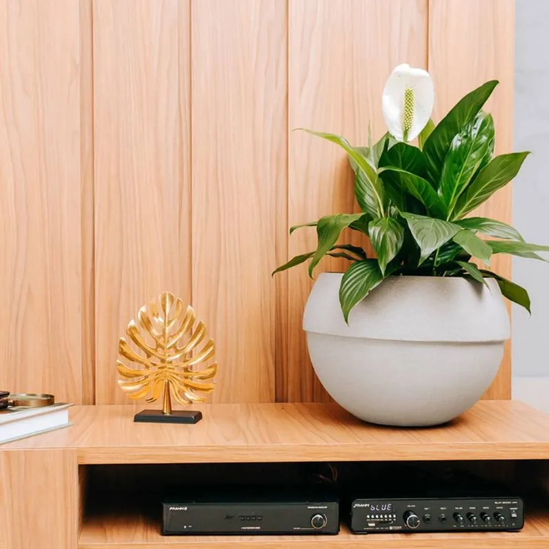 VASO COSMOS 31 BRANCO MÁRMORE