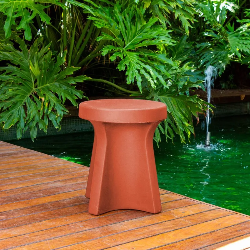 BANCO SAMAÚMA BAIXO TERRACOTA