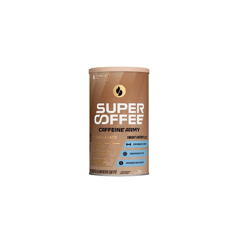 Super Coffee Vanilla Latte 380g - Caffeine Army