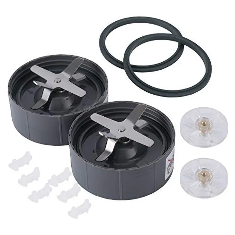 Peças de substituição do liquidificador, lâmina extrator compatível com liquidificadores Nutribullet 600W 900W, 12 Pcs Acessórios de substituição premium