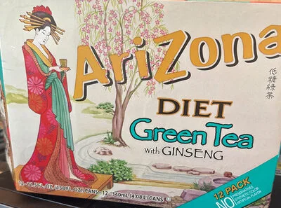 Zero Calorie Green Tea With Ginseng
