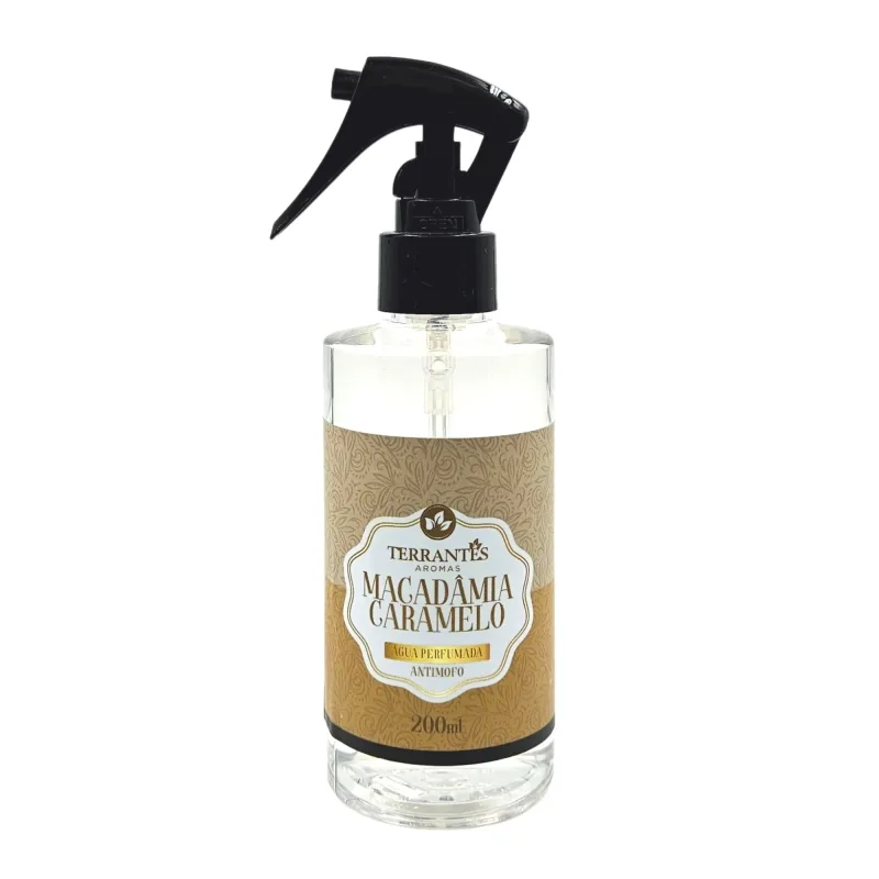 Água Perfumada Macadâmia Caramelo Terrântes - 200ml