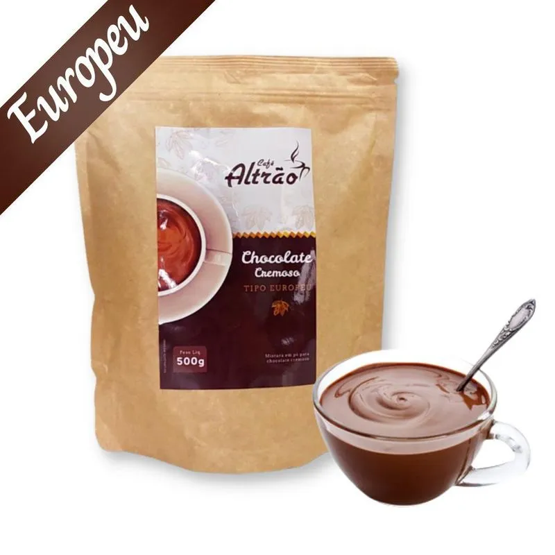 Chocolate Cremoso Europeu 500g