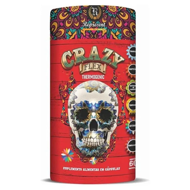 Crazy Flex Thermogenic (60 Cáps) - Represent Nutrition