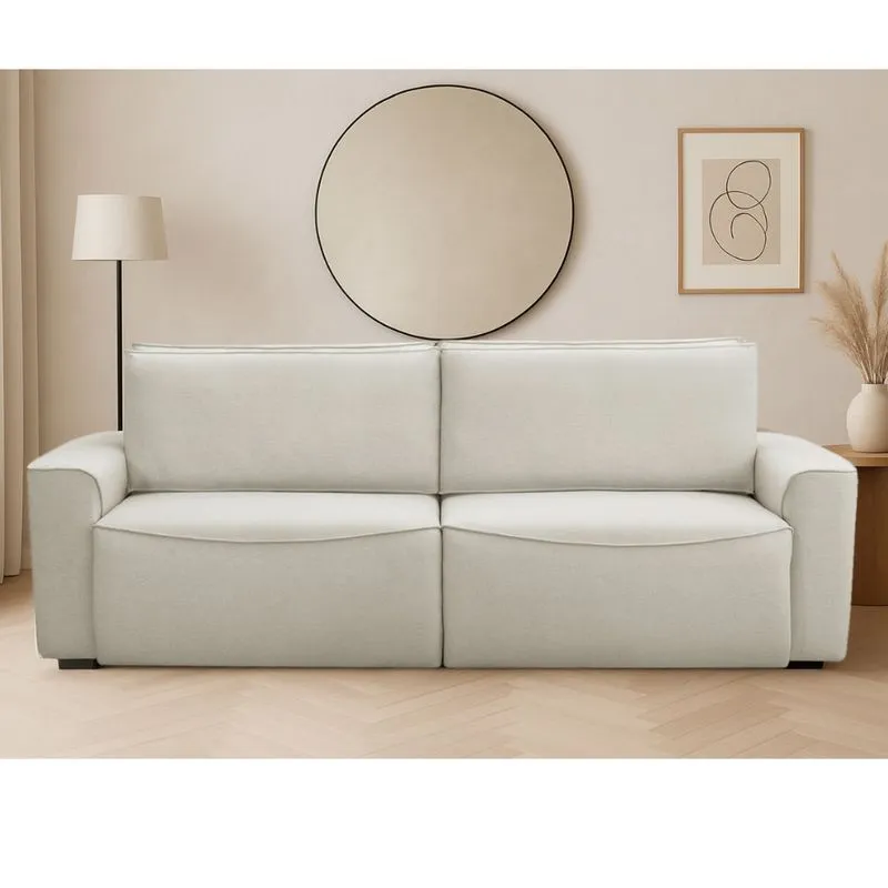Sofá 4 Lugares Retrátil Reclinável 250cm Veludo Nobile Ferguile