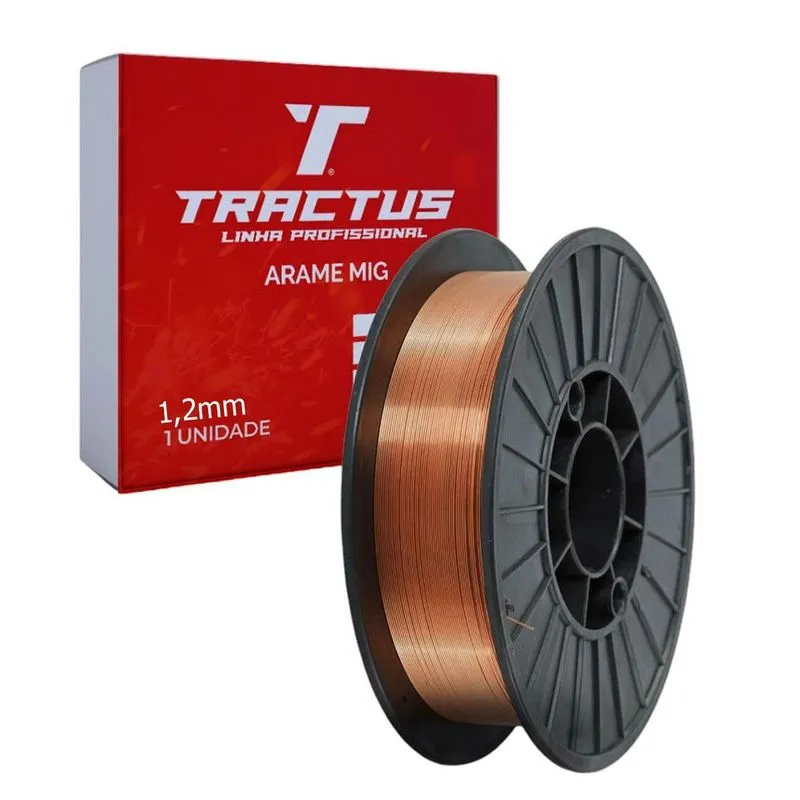 Arame De Solda Mig 1,2mm 15kg Tractus