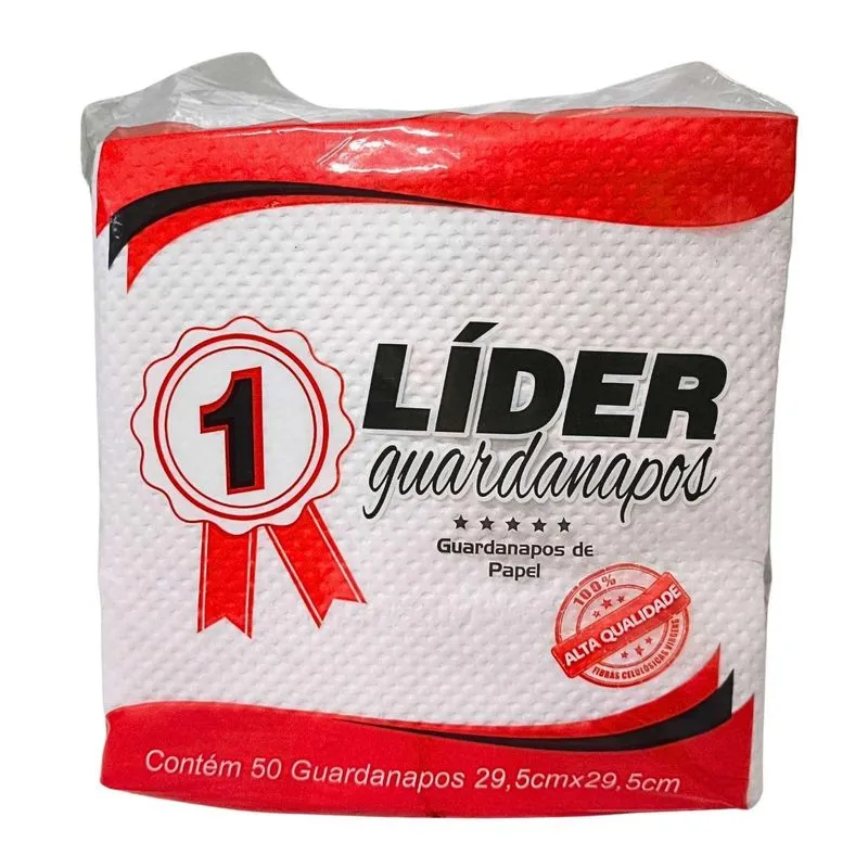 Guardanapo Líder 29,5x29,5 Pct C/50fls
