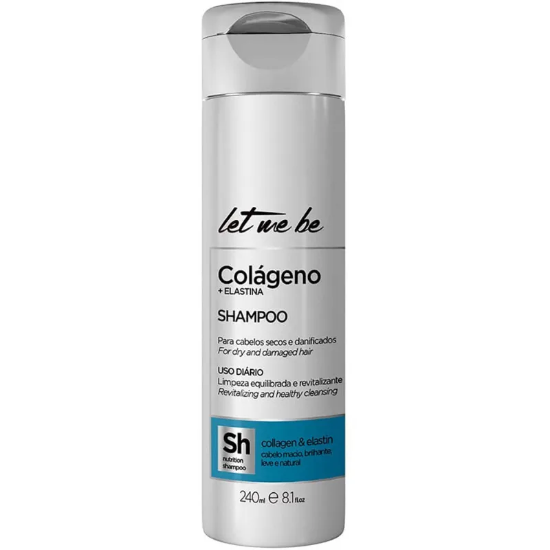 Let Me Be Colágeno E Elastina - Shampoo Nutritivo 240ml