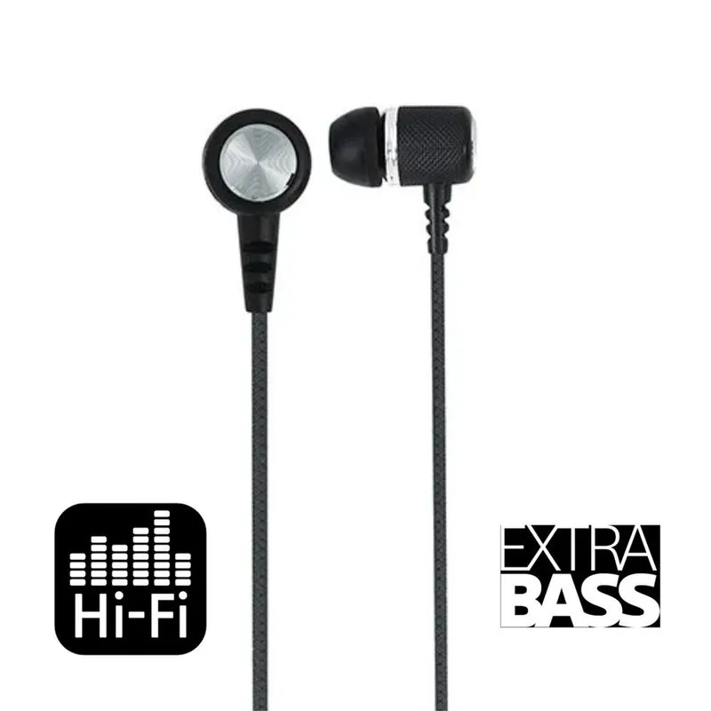Fone de ouvido Extra Bass hi-fi earphones Earphone Earbuds P2