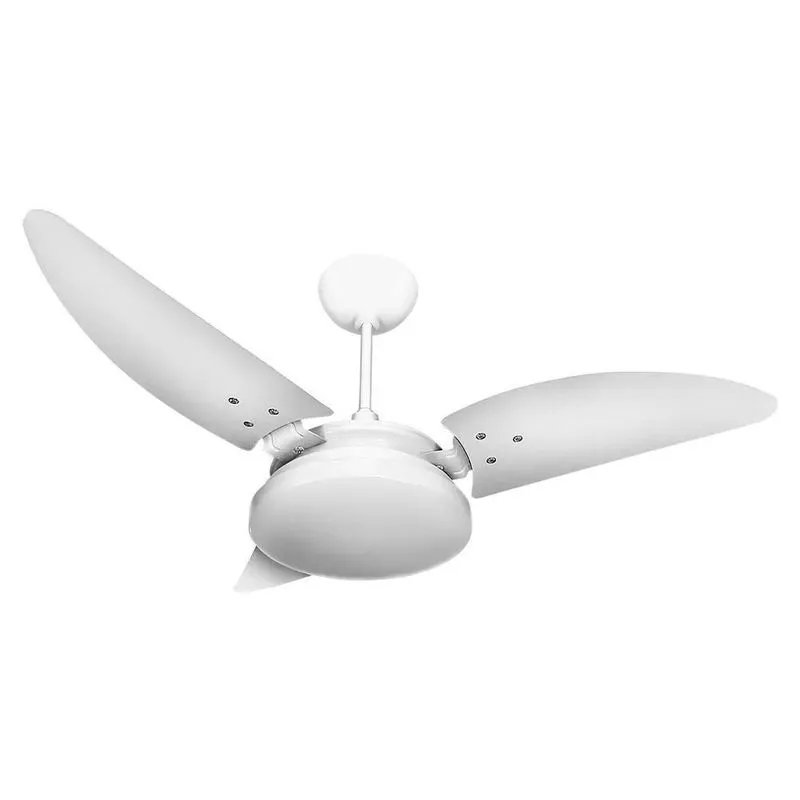 Ventilador de Teto Silencioso Ventex Nina Plafon LED 3 Pás 127V Branco