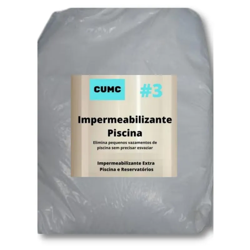 Tira Vazamento De Piscina Cumc Pó Vedante 25kg +