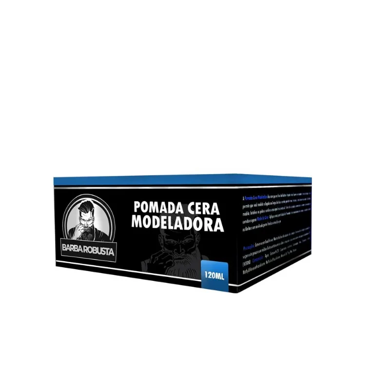 Cera De Bigode Barba Modeladora Barba Robusta