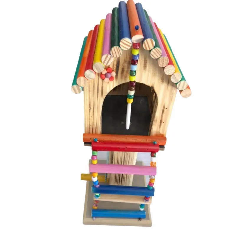 Casinha Playground Pássaro Telhado Rolinho Pz Birds Mod1