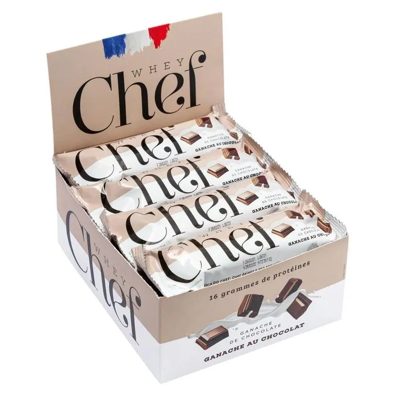 Barra De Proteína 50g (600g) 12 Unidades - Chef Whey