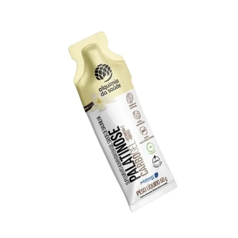 Carbo Gel Palatinose Baunilha 60g Alquimia da Saúde