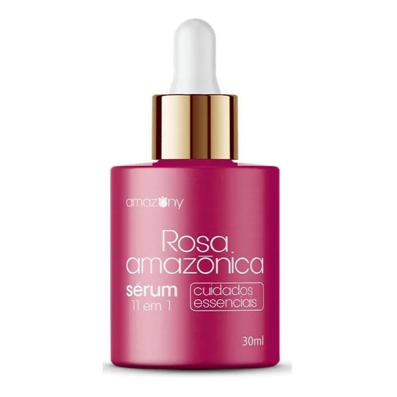 Sérum Rosa Amazônica 30ml 11 Em 1 Amazony