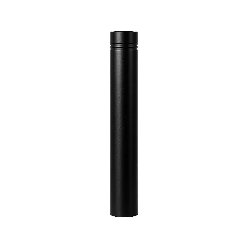 Cano Duto Para Chaminé Ø 115 mm 1 Metro Preto