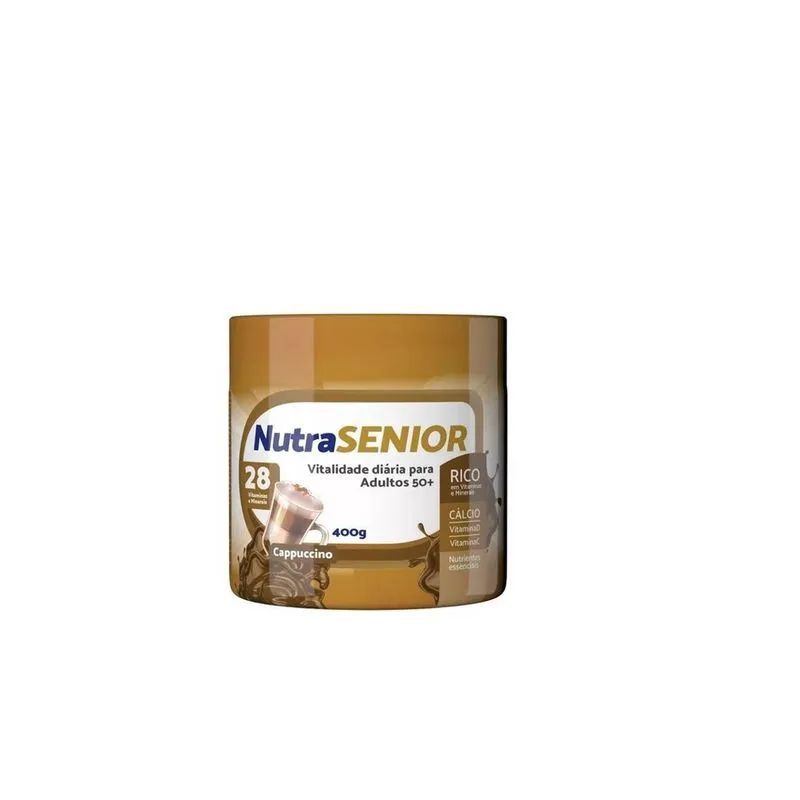 Suplemento Nutricional Nutra Senior 50 + Cappuccino 400g