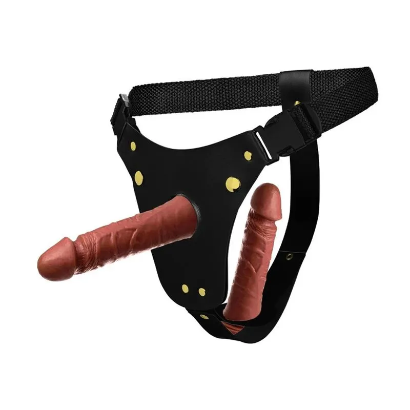 Cinta Peniana Dupla 15x3,5/12,5x3,5cm Linha Sinta Seu Prazer SoulSex